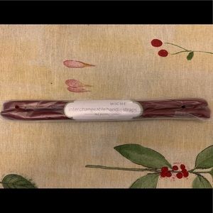 Miche Red Patent Interchangeable Handle Straps